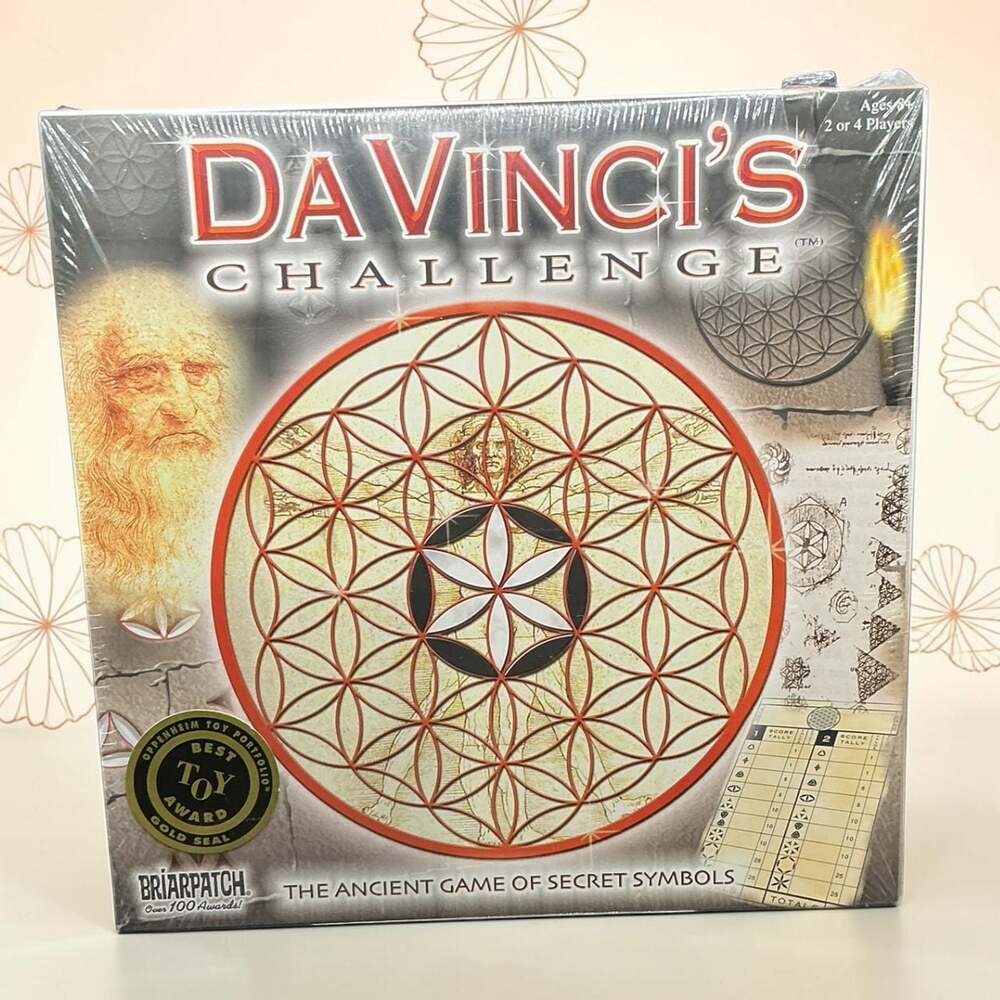 Briarpatch DaVinci's Challenge The Ancient Game of Secret Symbols Game Sealed